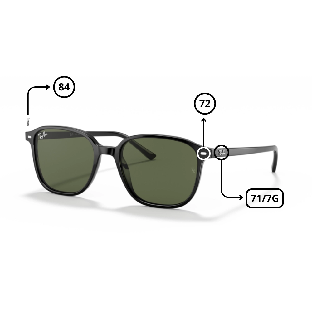 Peças de reposição Ray-Ban 2193 LEONARD Originais