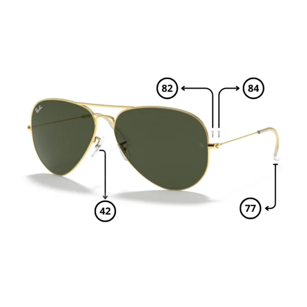 Peças de reposição Ray-Ban 3026