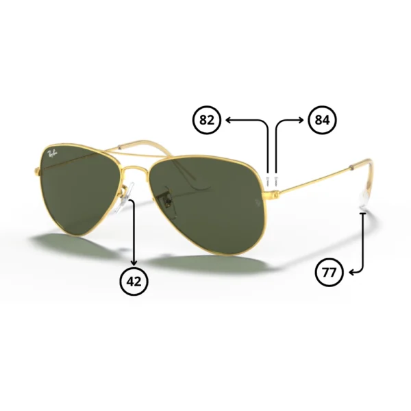 Peças de reposição Ray-Ban 3044 Originais