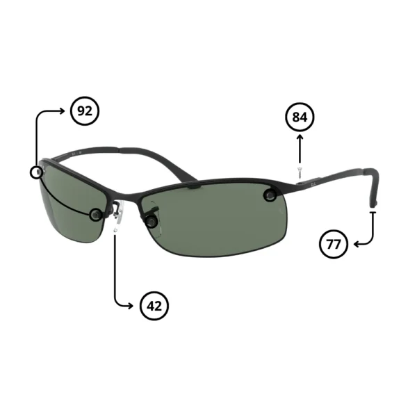 Peças de reposição Ray-Ban 3179