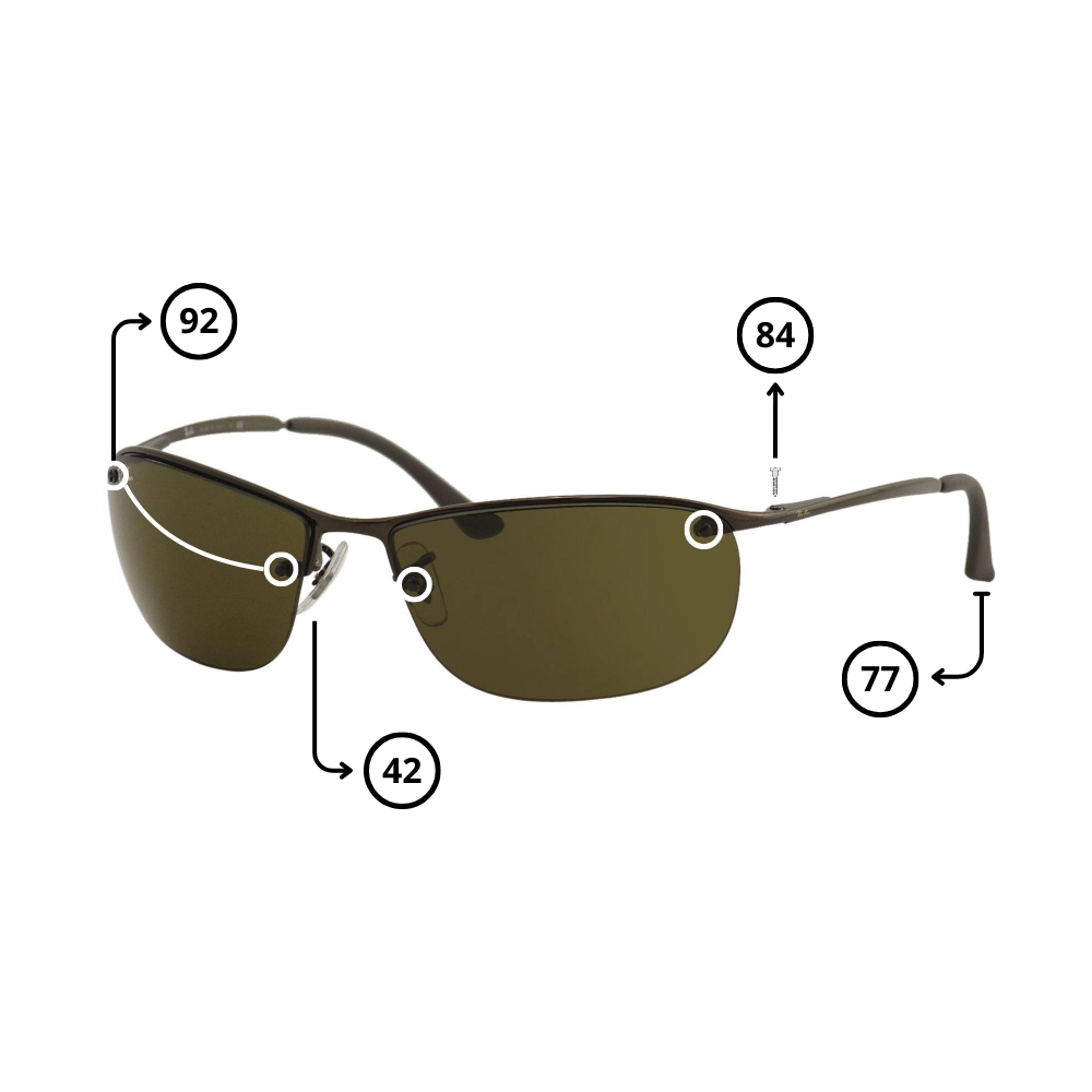 Peças de reposição Ray-Ban 3187