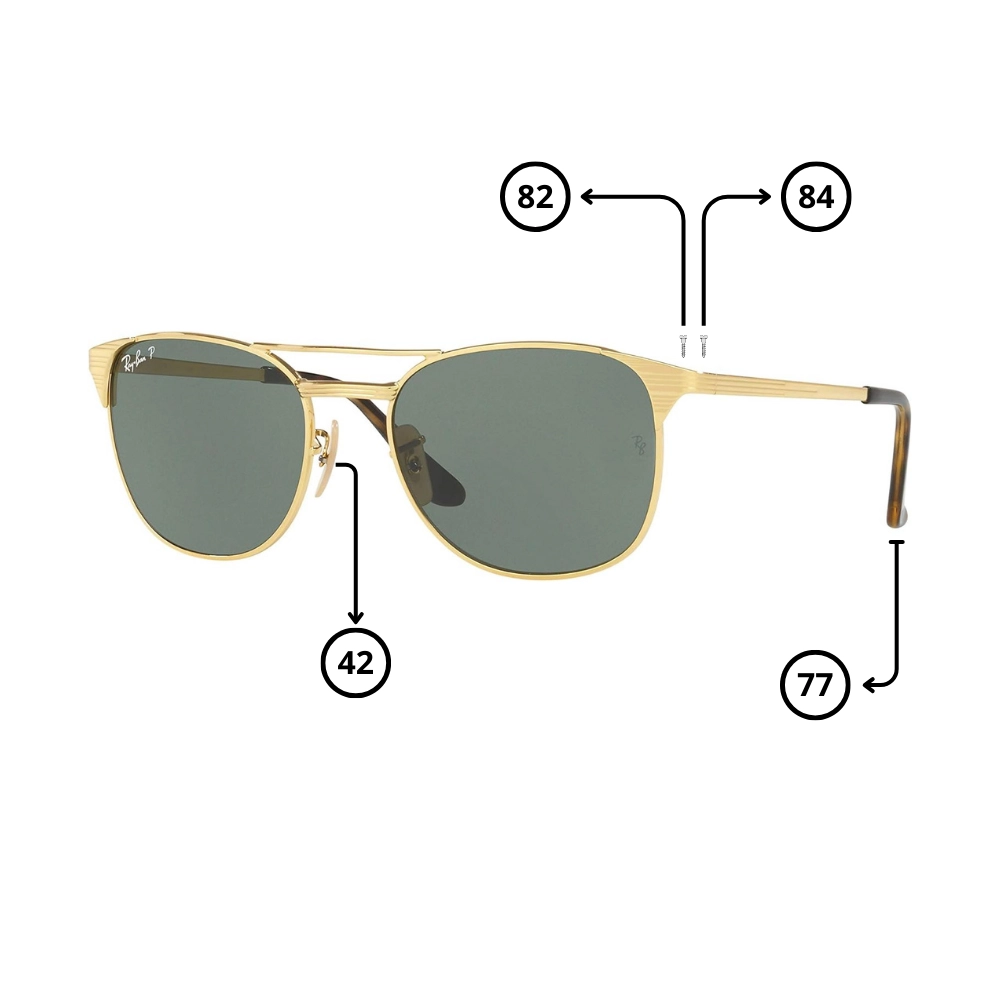 Peças de reposição Ray-Ban 3429