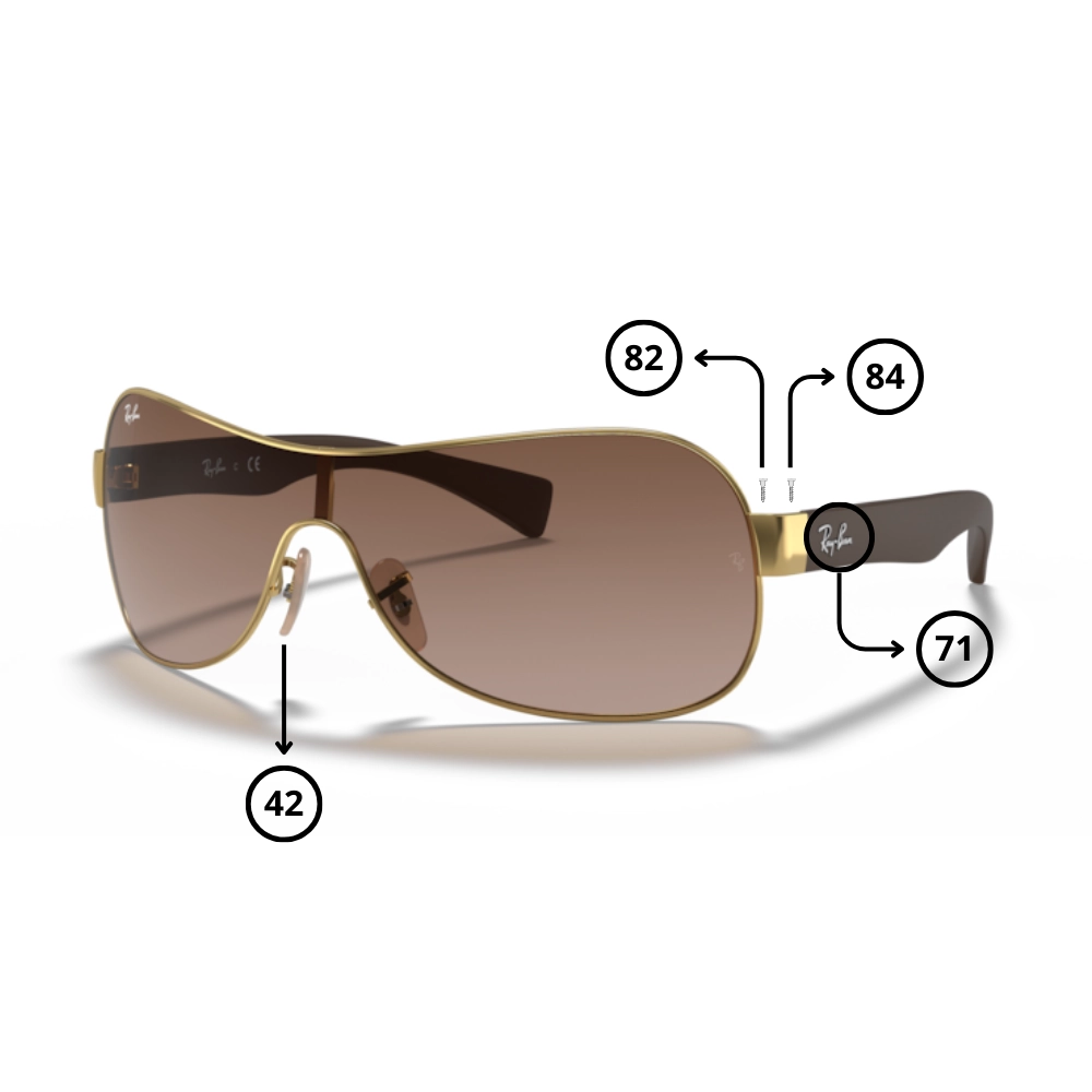 Peças de reposição Ray-Ban 3471