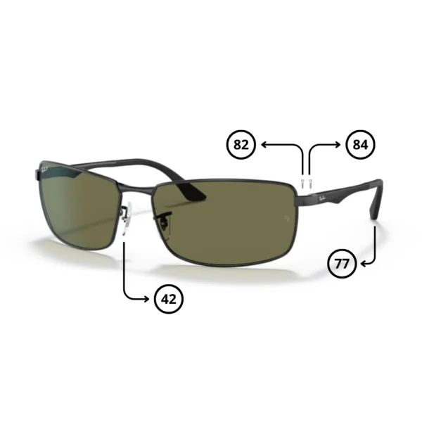 Peças de reposição Ray-Ban 3498