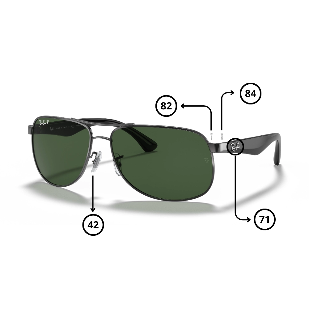 Peças de reposição Ray-Ban 3502