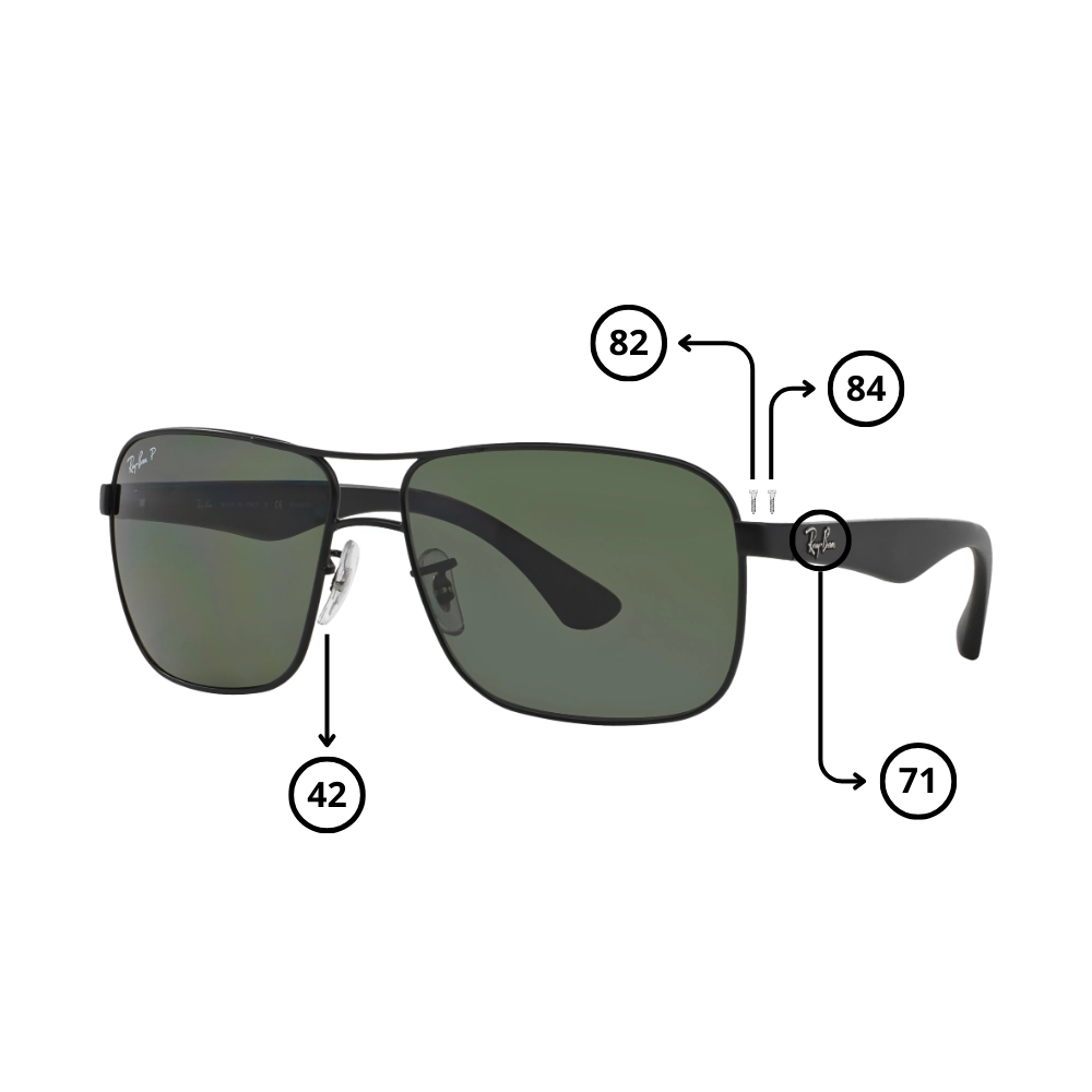 Peças de reposição Ray-Ban 3516