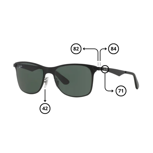 Peças de reposição Ray-Ban 3521