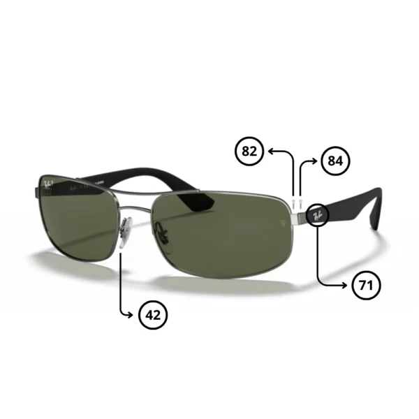 Peças de reposição Ray-Ban 3527