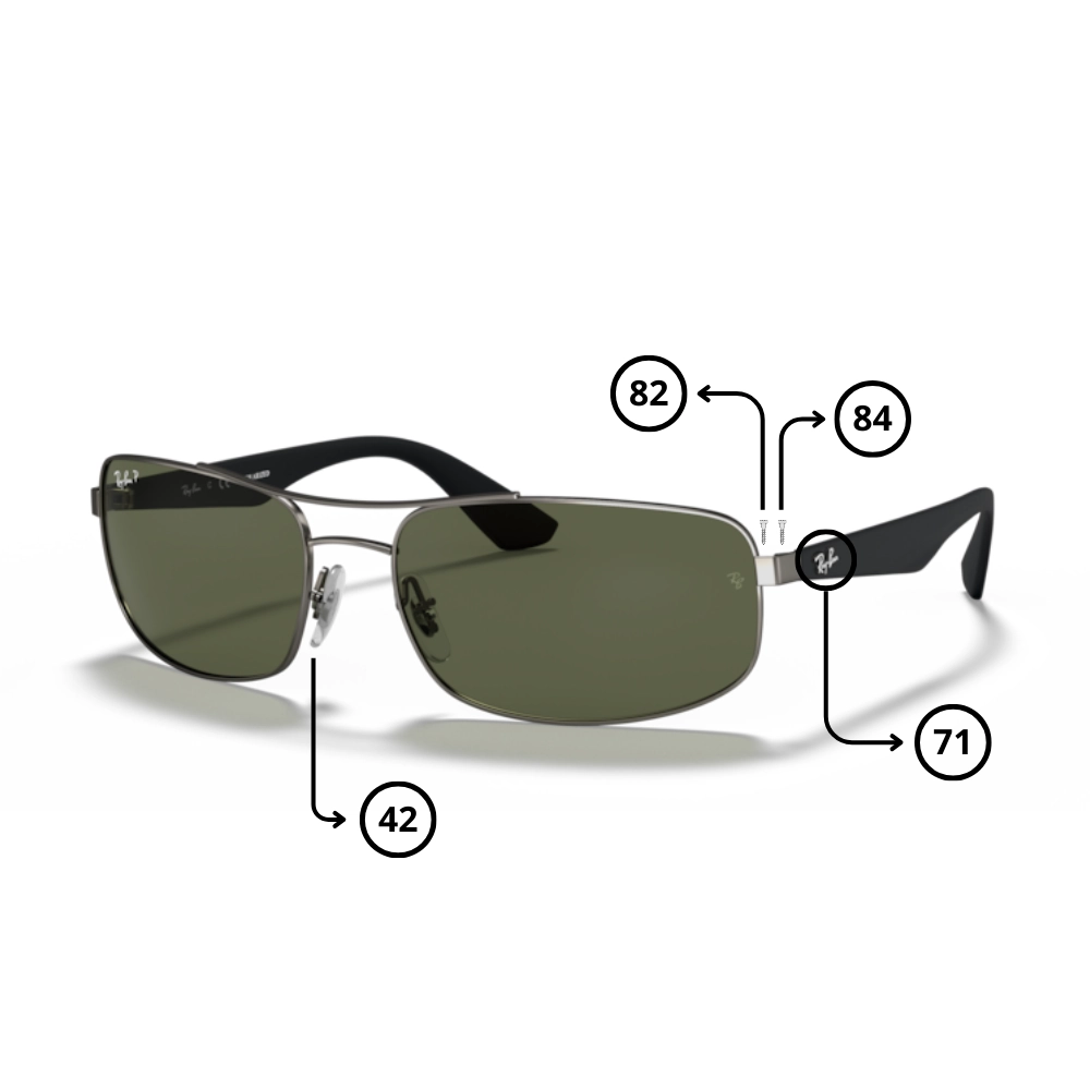 Peças de reposição Ray-Ban 3527