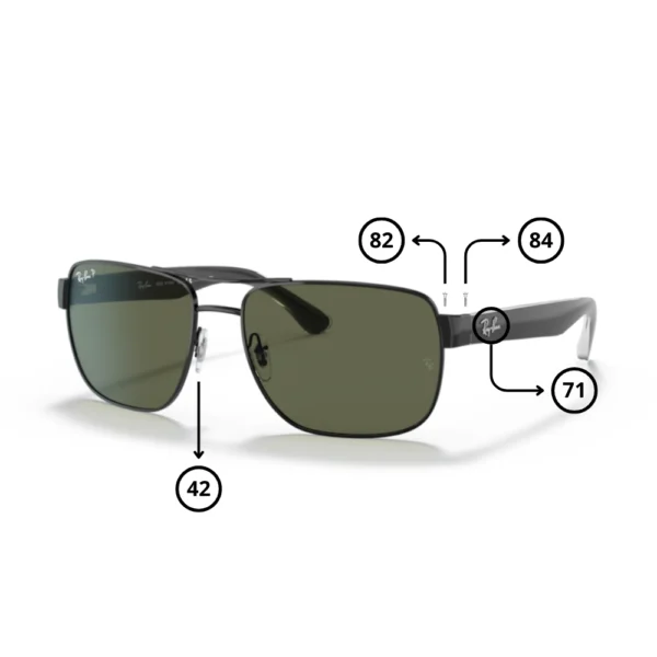 Peças de reposição Ray-Ban 3530 Originais