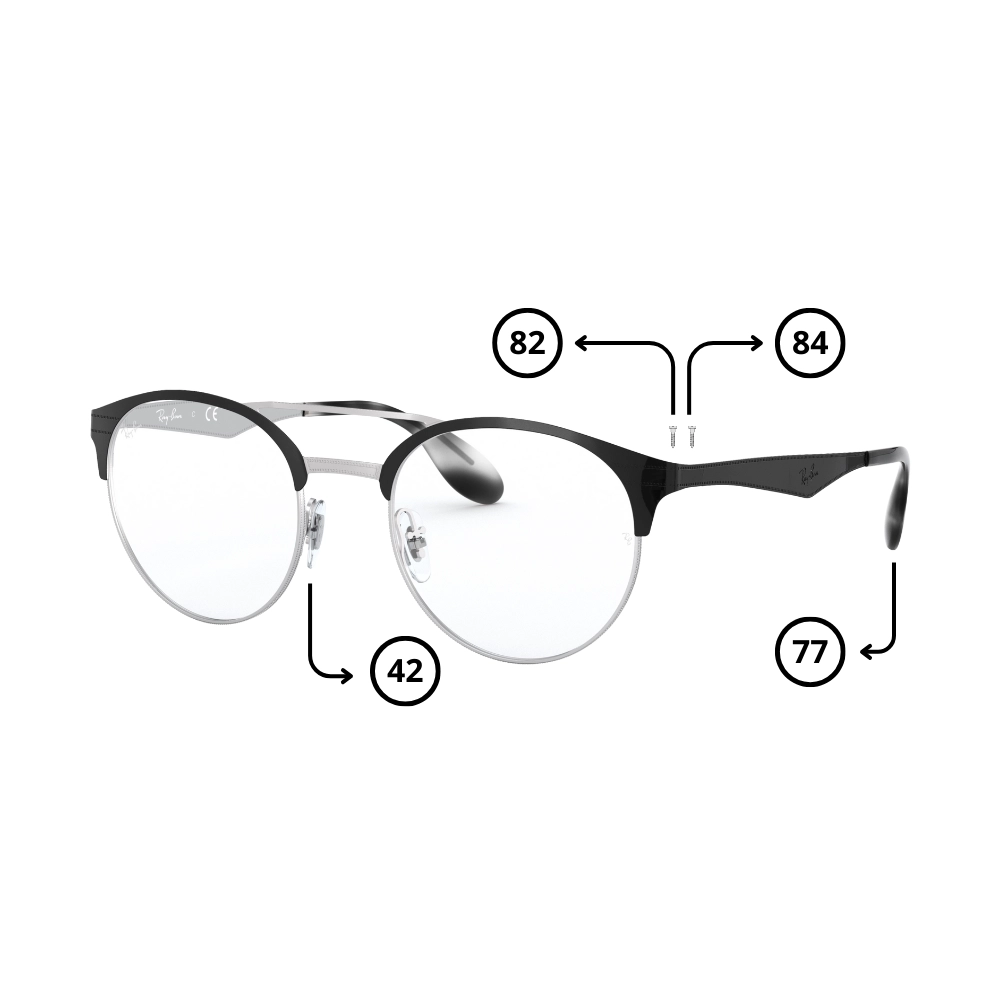 Peças de reposição Ray-Ban 3545V Originais