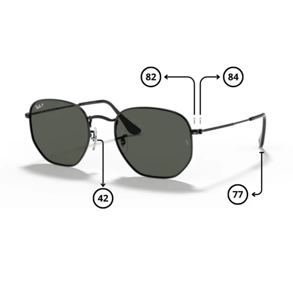 Peças de reposição Ray-Ban 3548N HEXAGONAL