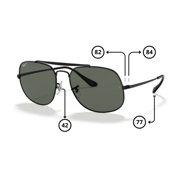 Peças de reposição Ray-Ban 3561 THE GENERAL Originais