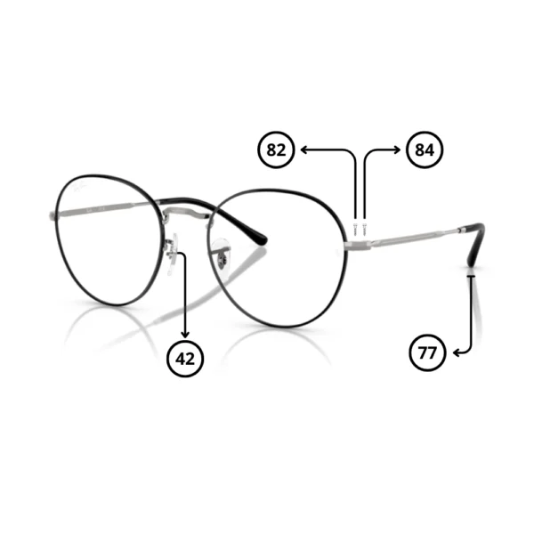 Peças de reposição Ray-Ban 3582V DAVID Originais