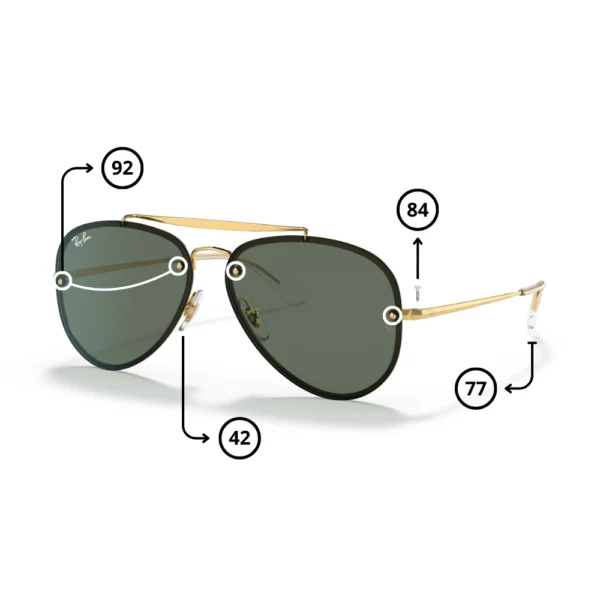 Peças de reposição Ray-Ban 3584N