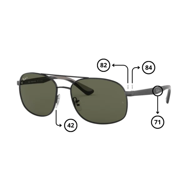 Peças de reposição Ray-Ban 3593