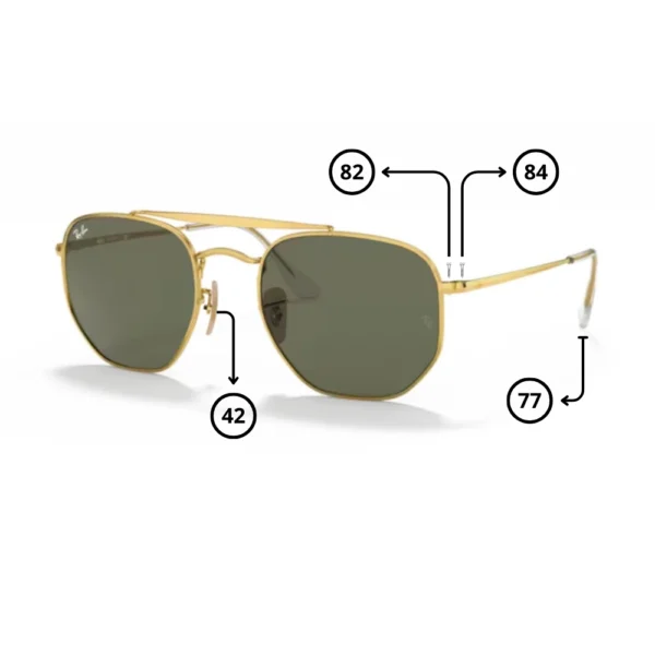 Peças de reposição Ray-Ban 3648