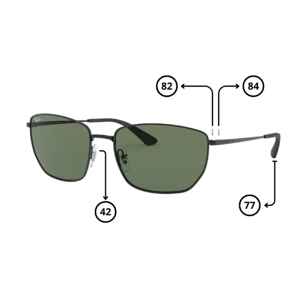 Peças de reposição Ray-Ban 3653 Originais