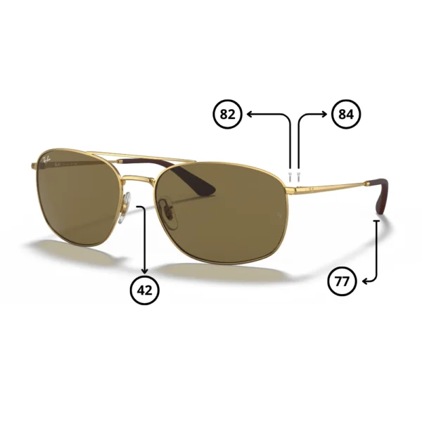 Peças de reposição Ray-Ban 3654 Originais