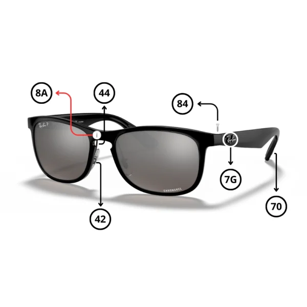 Peças de reposição Ray-Ban 4263