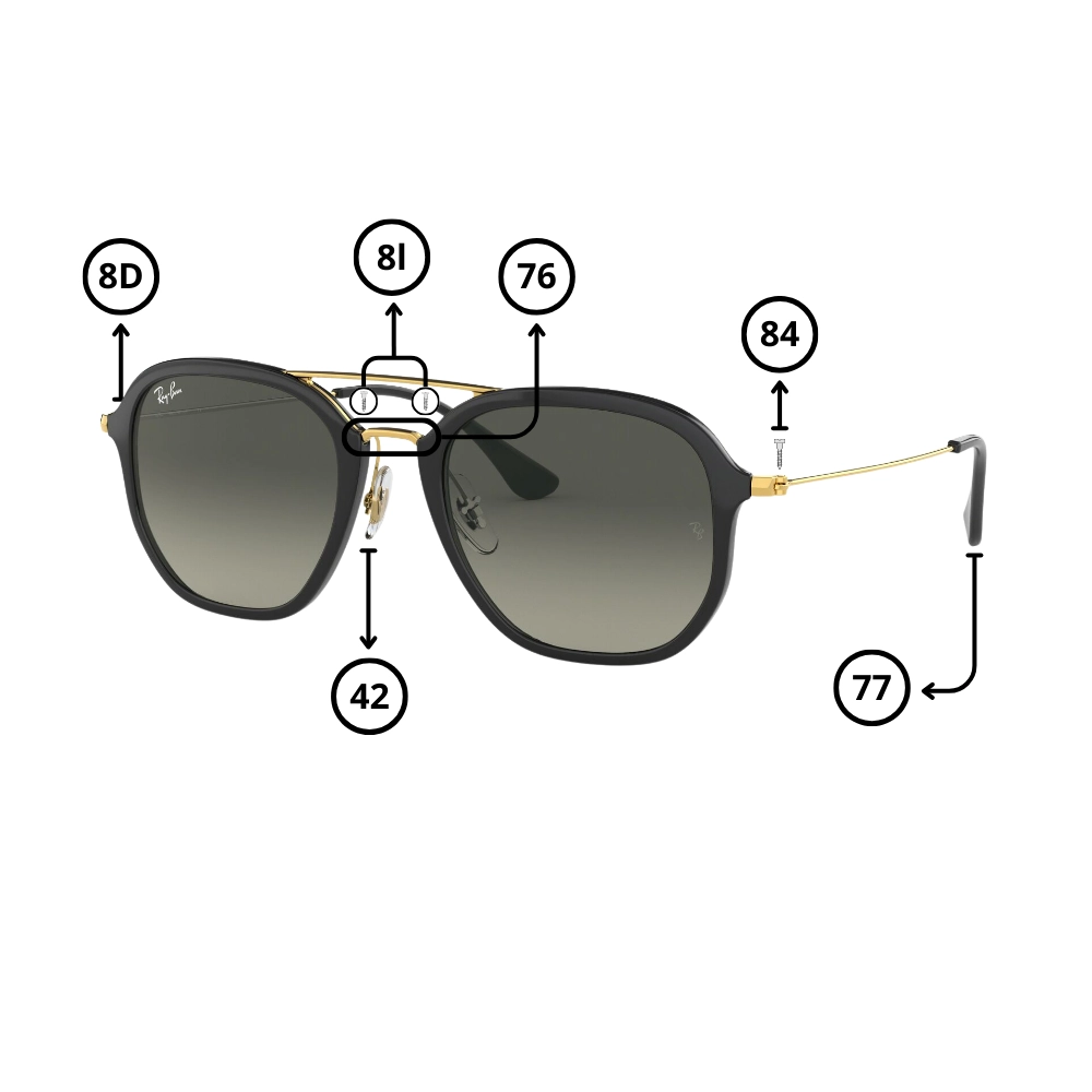 Peças de reposição Ray-Ban 4273