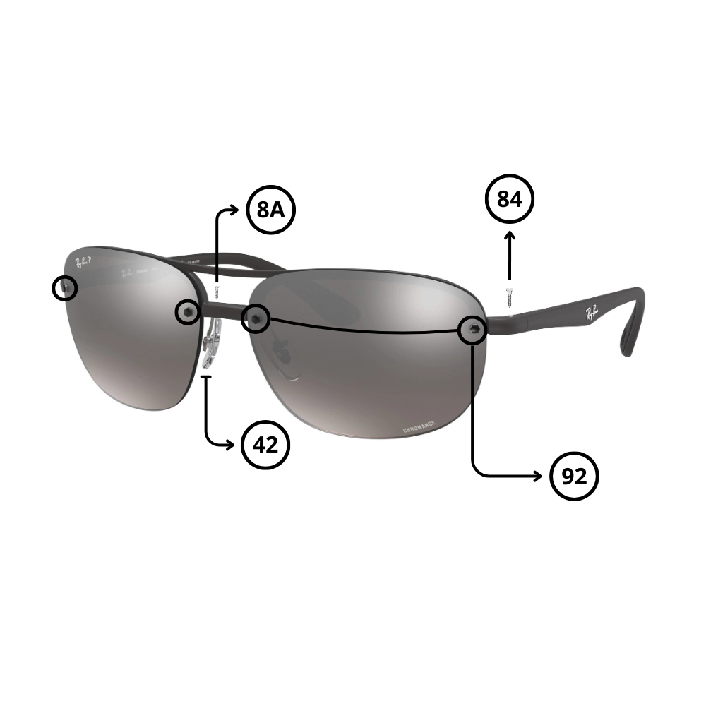 Peças de reposição Ray-Ban 4275CH
