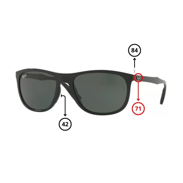 Peças de reposição Ray-Ban 4291 Originais