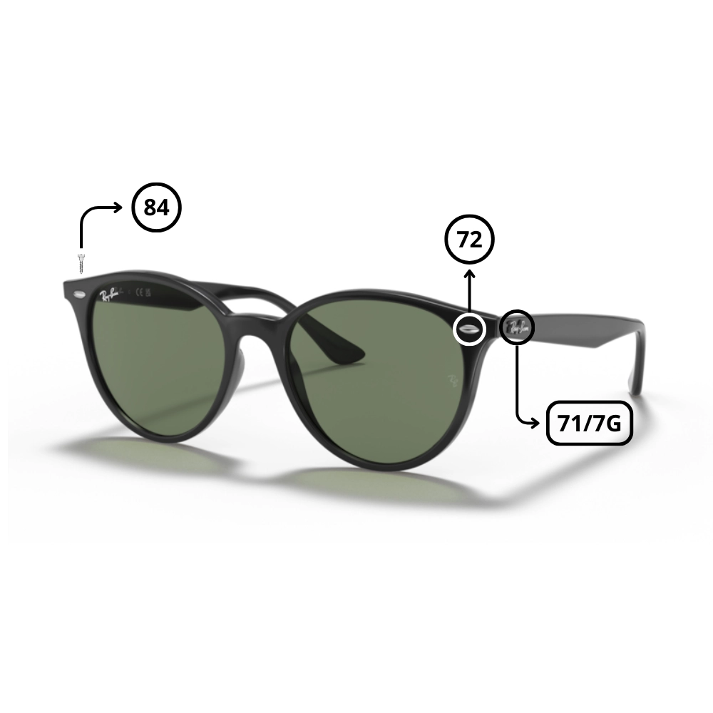 Peças de reposição Ray-Ban 4305 Originais
