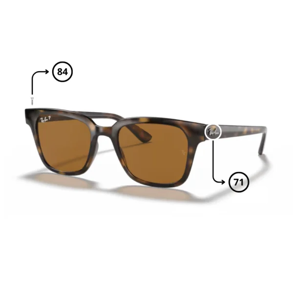 Peças de reposição Ray-Ban 4323 Originais
