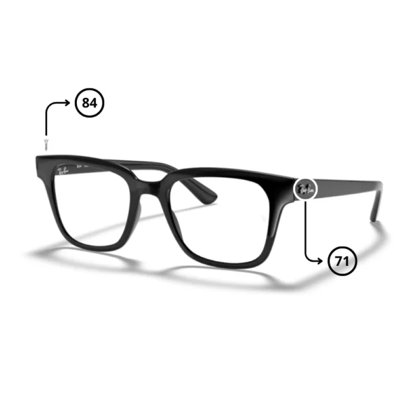 Peças de reposição Ray-Ban 4323V Originais