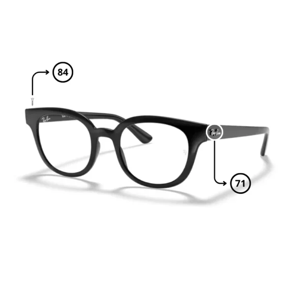 Peças de reposição Ray-Ban 4324V Originais