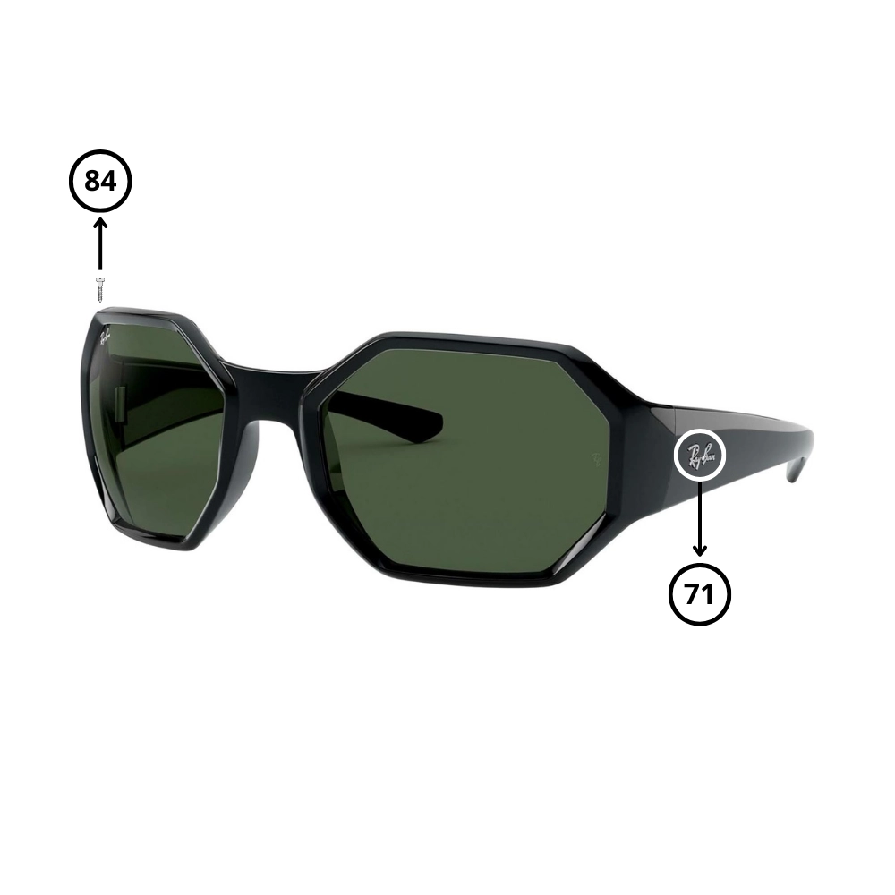 Peças de reposição Ray-Ban 4337 Originais