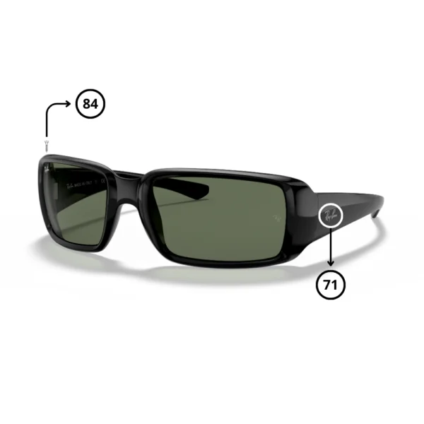 Peças de reposição Ray-Ban 4338 Originais