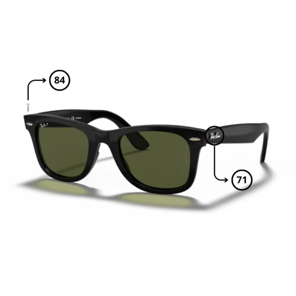 Peças de reposição Ray-Ban 4340 Wayfarer