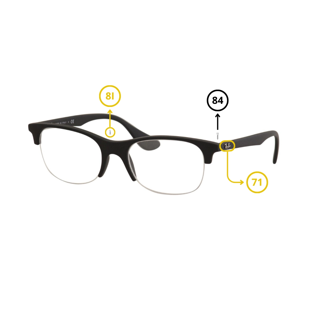 Peças de reposição Ray-Ban 4419V Originais