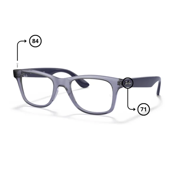 Peças de reposição Ray-Ban 4640V Originais