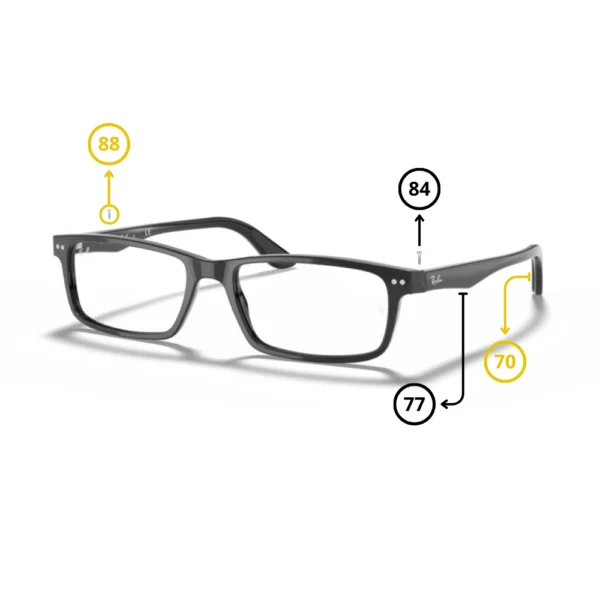 Peças de reposição Ray-Ban 5277 Originais