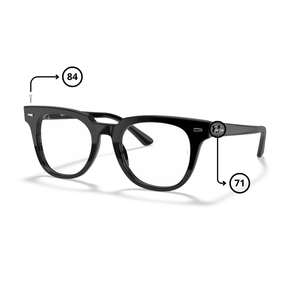 Peças de reposição Ray-Ban 5377 Originais