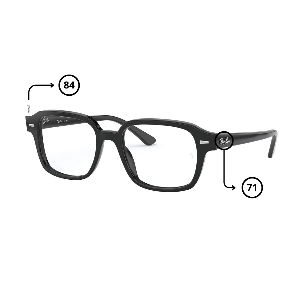 Peças de reposição Ray-Ban 5382 Originais