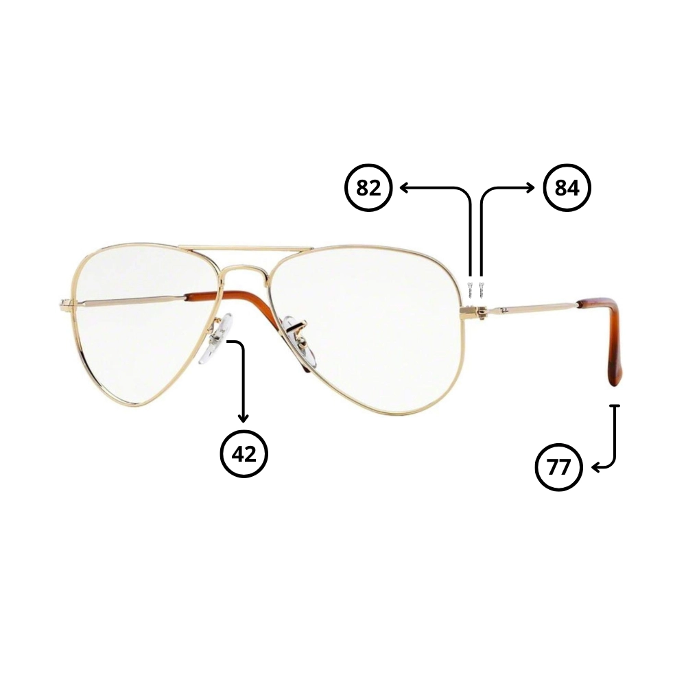 Peças de reposição Ray-Ban 6049 Originais