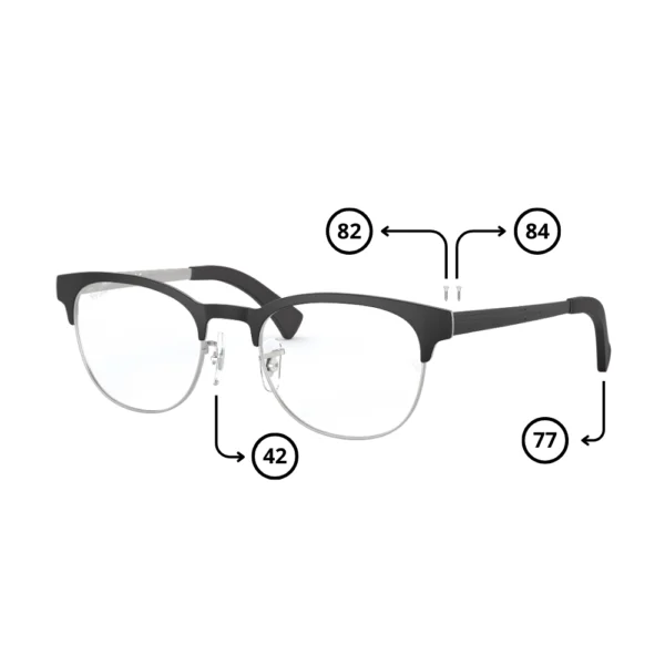 Peças de reposição Ray-Ban 6317 Originais