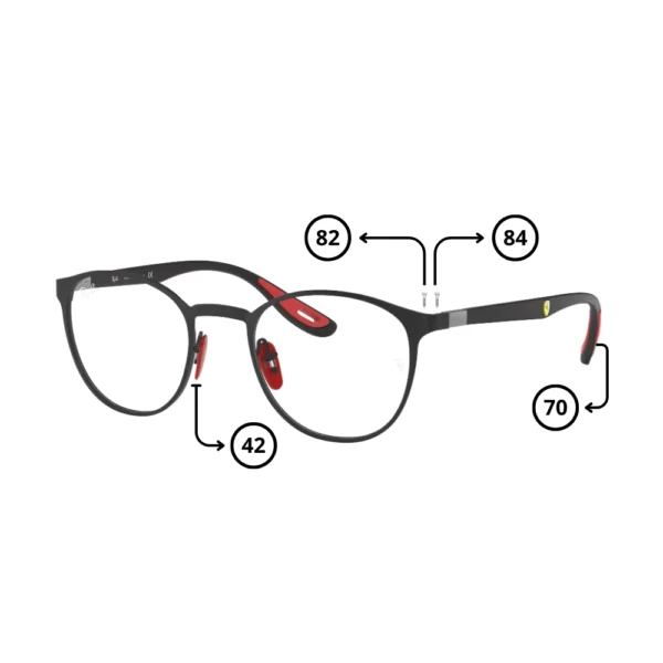 Peças de reposição Ray-Ban 6355M Originais