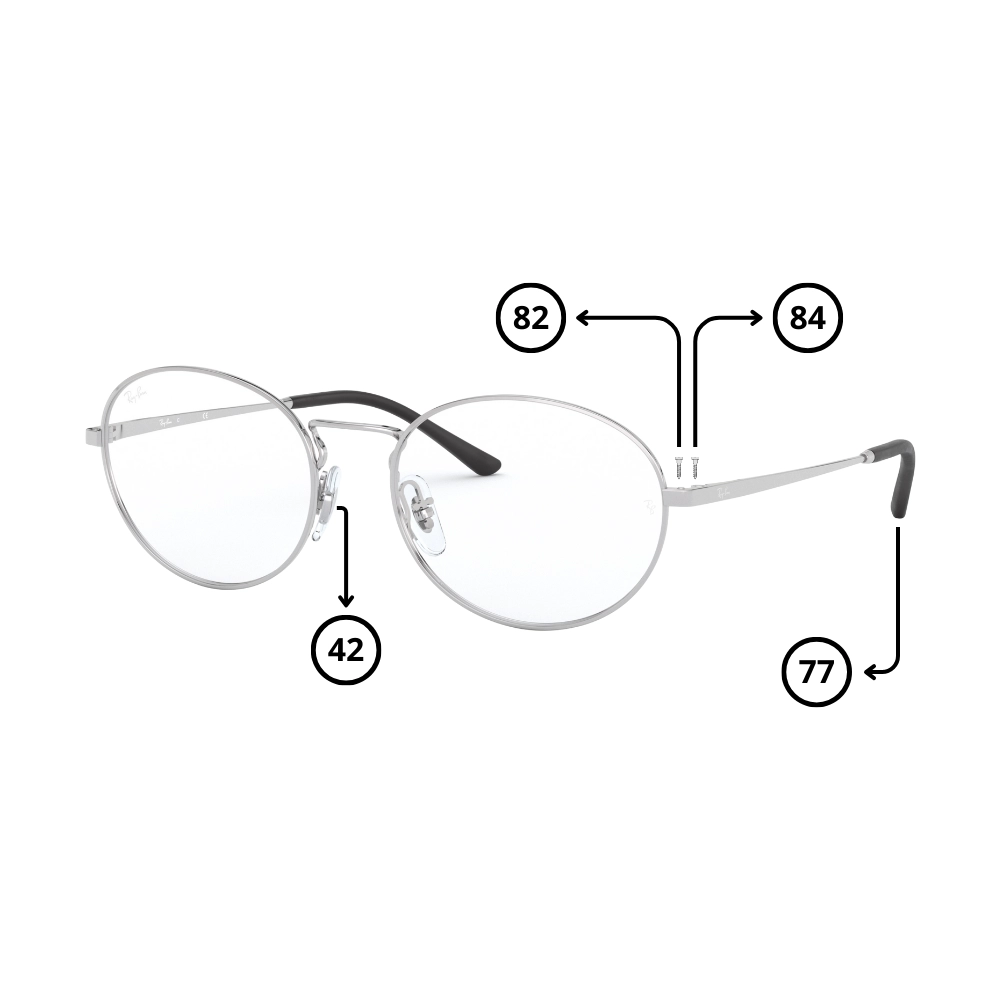 Peças de reposição Ray-Ban 6439 Originais