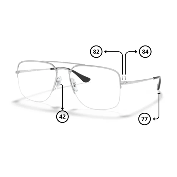 Peças de reposição Ray-Ban 6441 Originais