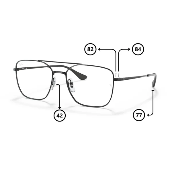 Peças de reposição Ray-Ban 6450 Originais