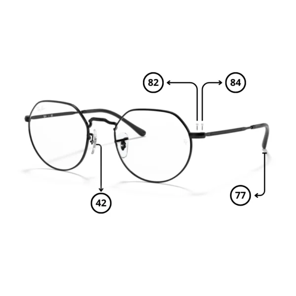 Peças de reposição Ray-Ban 6465 JACK Originais