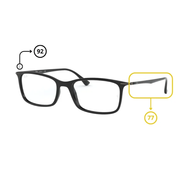 Peças de reposição Ray-Ban 7031 Originais