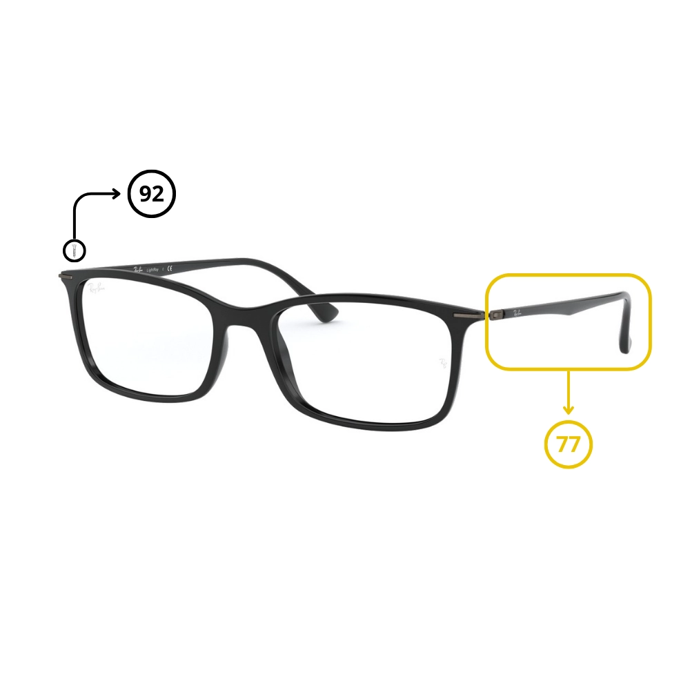 Peças de reposição Ray-Ban 7031 Originais