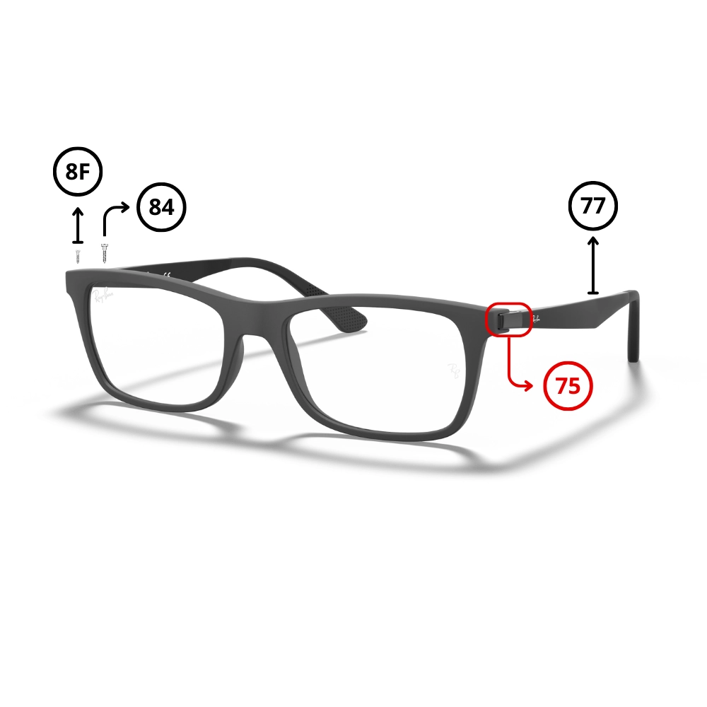 Peças de reposição Ray-Ban 7062 Originais