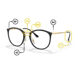 Peças de reposição Ray-Ban 7140 Originais